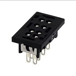 IDEC SY2S-51 8 Through Panel Solder Socket Panel Mount